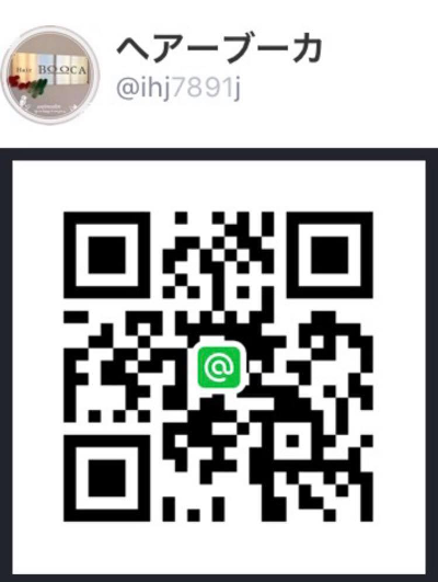 ブーカのLINE@ QRコード